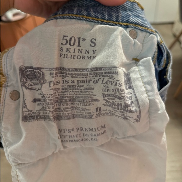 Womens Levi 501 jeans - Picture 2 of 5